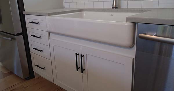 white kitchen sink von tobel