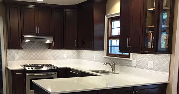 kitchen cabinets and kitchen countertops