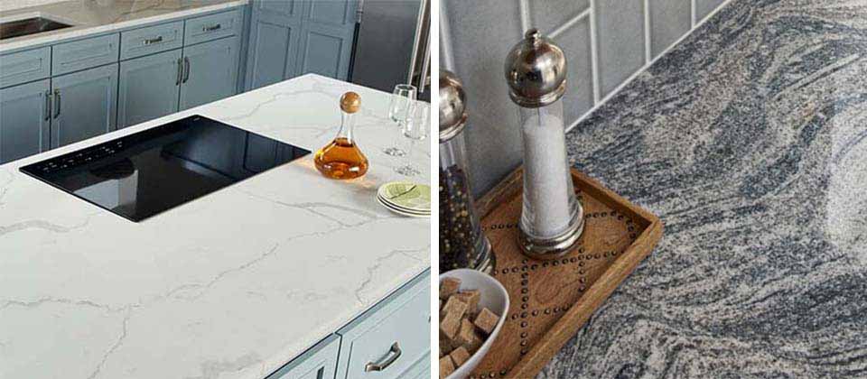 Quartz Versus Granite What S The, Kitchen Countertop Materials Quartz Vs Granite