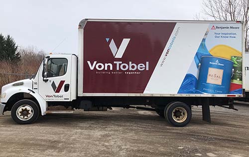 Von Tobel delivery truck