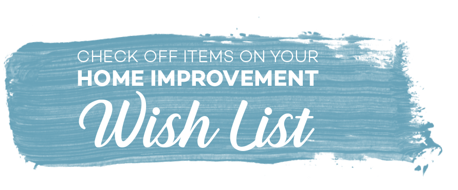Check items off your home improvement with list at Von Tobel