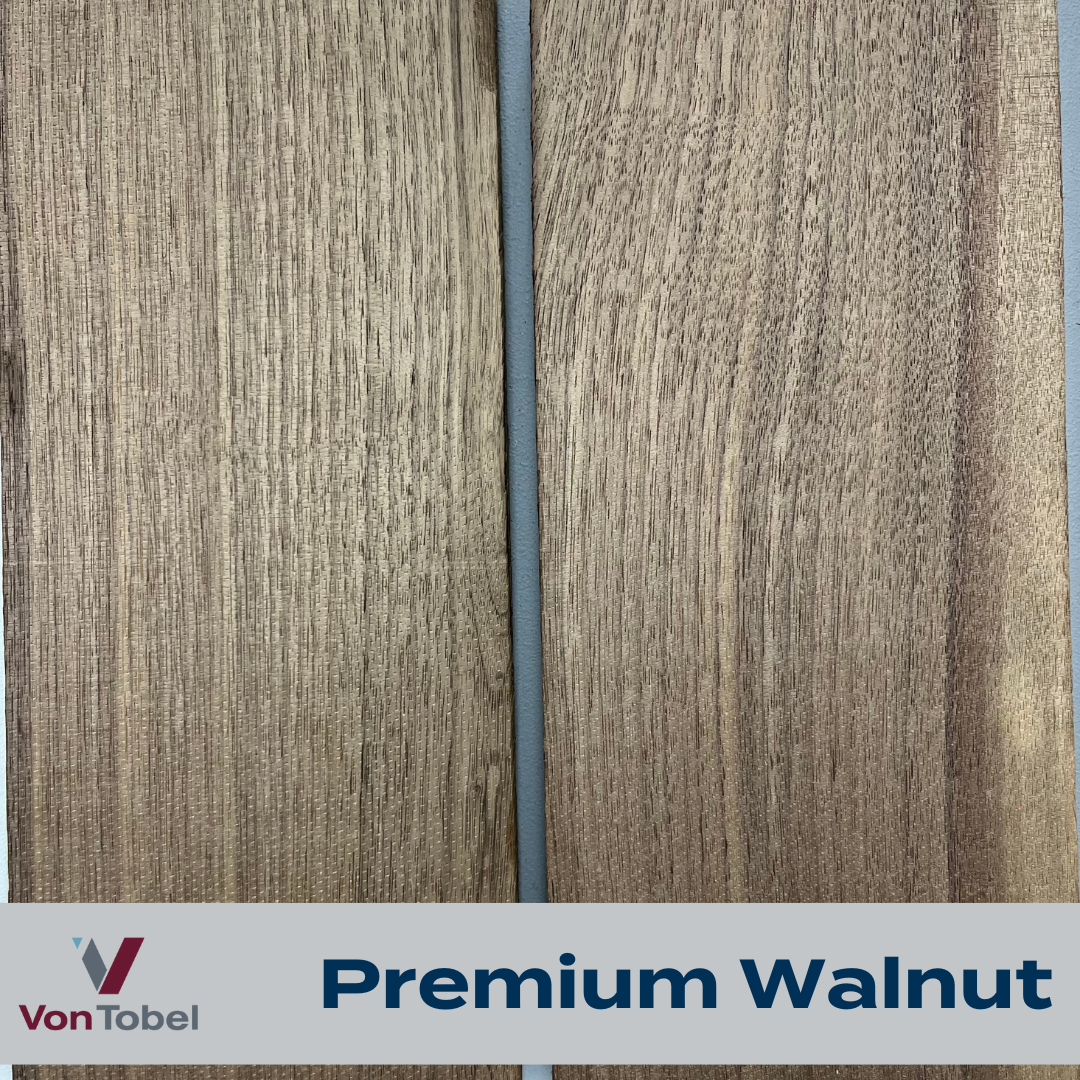 Premium walnut hardwood