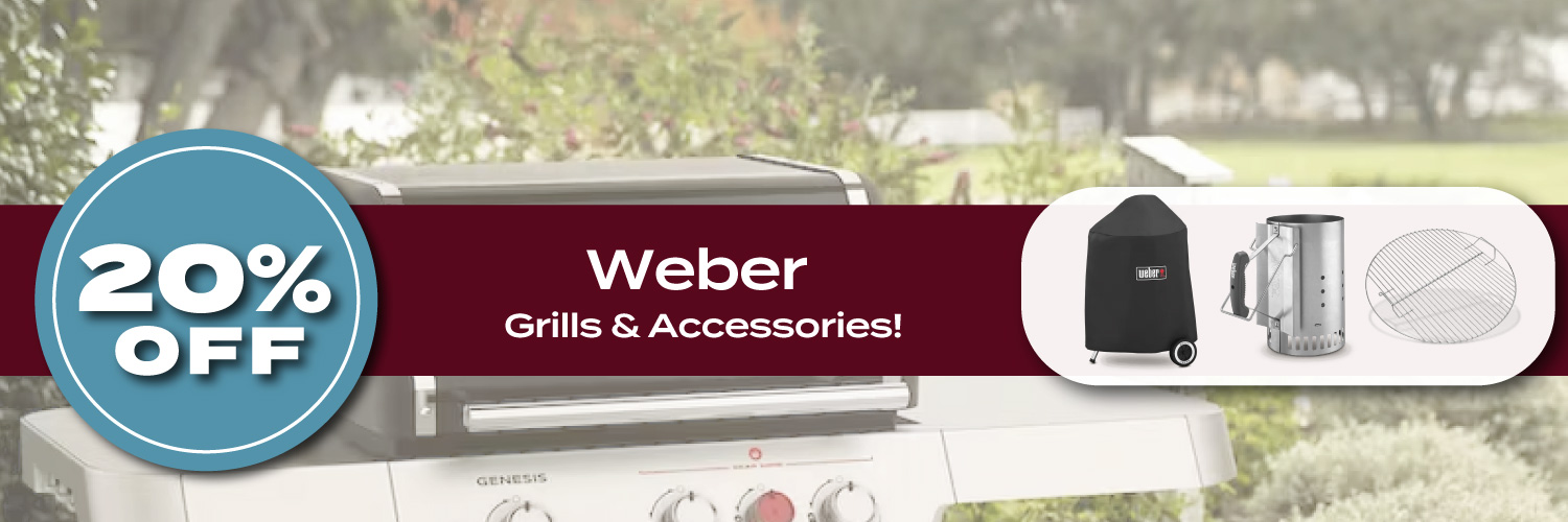 Sale on Weber Grills & Accessories