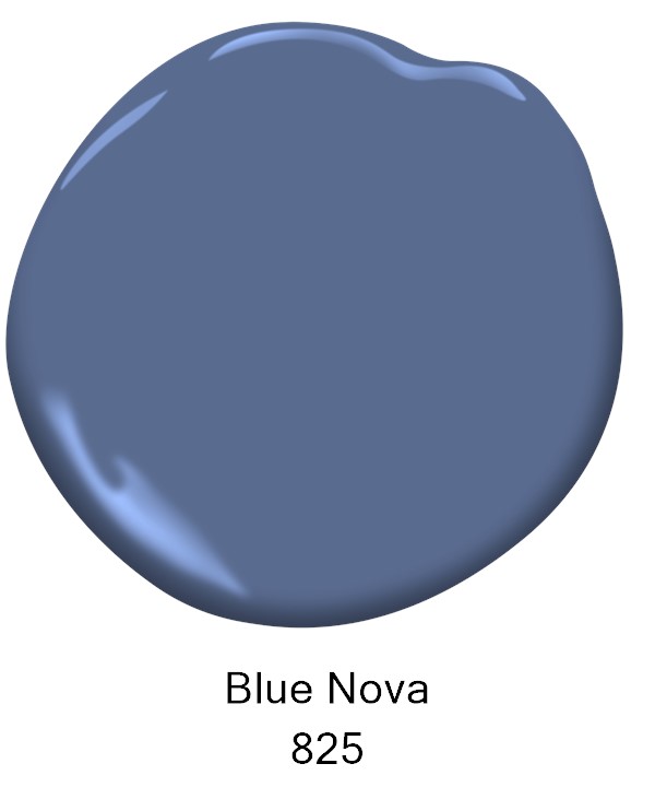 Benjamin Moore 2024 Paint Palette Blue Nova