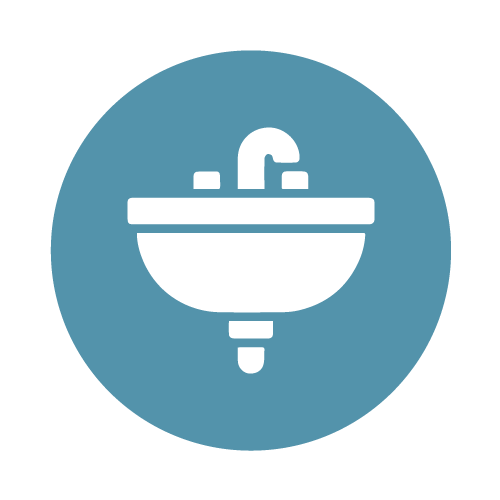 sink and faucet icon