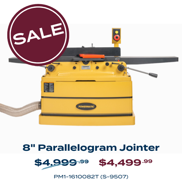 Powermatic 8" Parallelogram Jointer