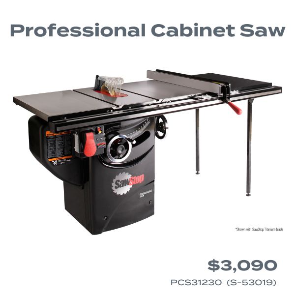 SawStop Professional Cabinet Saw