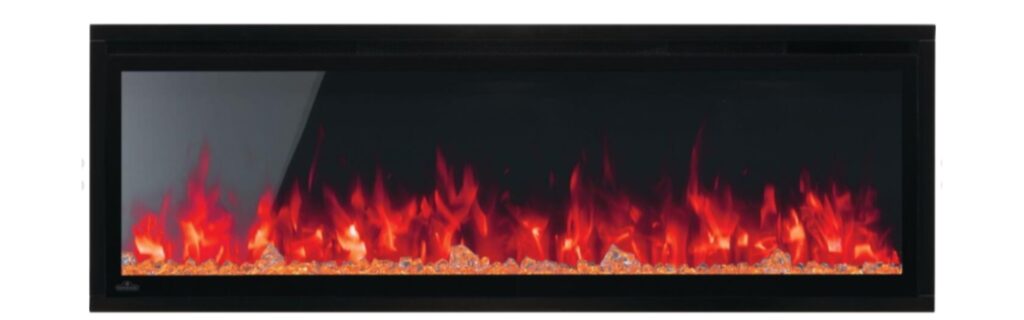 Electric fireplaces available at Von Tobel