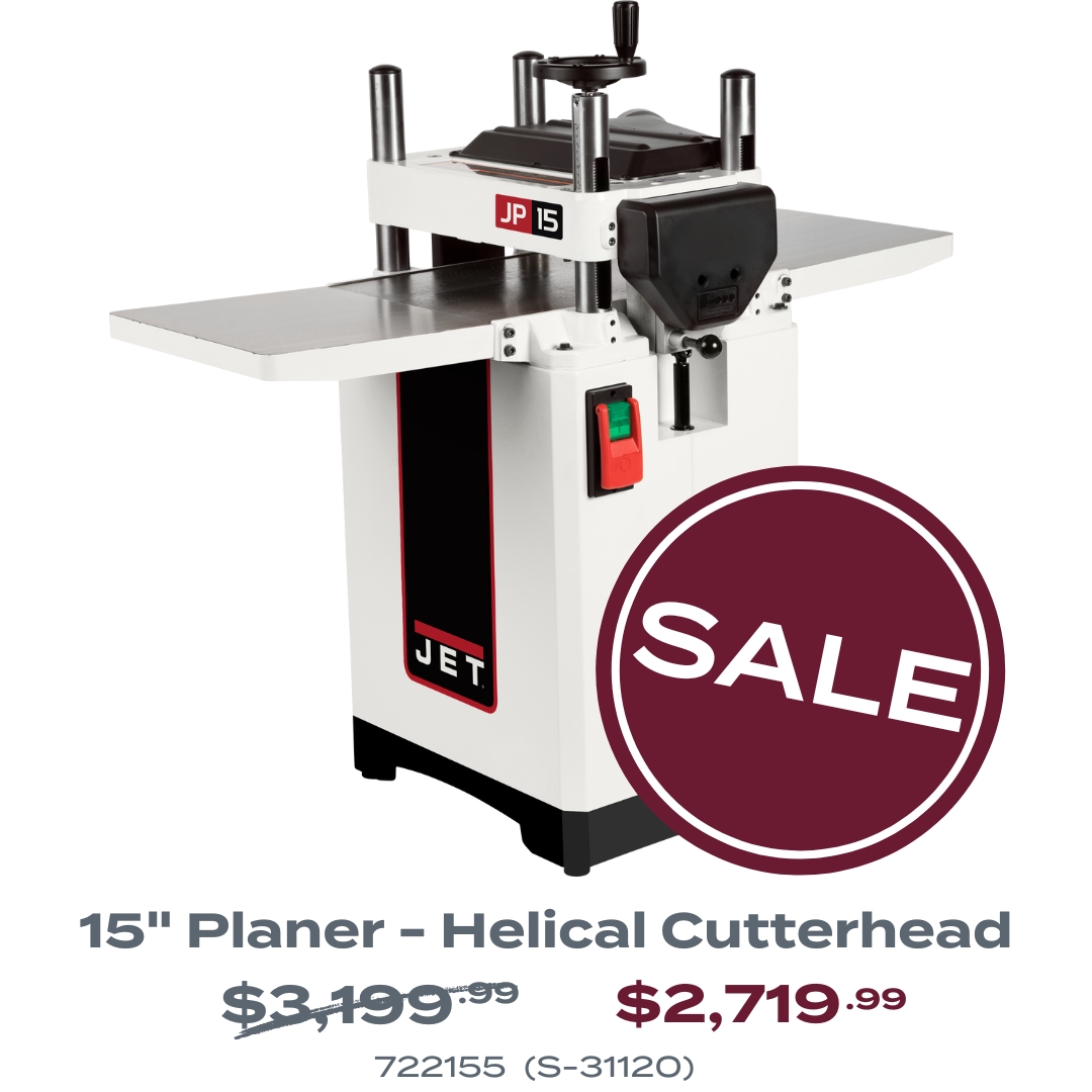 Planer - Helical Cutterhead SALE