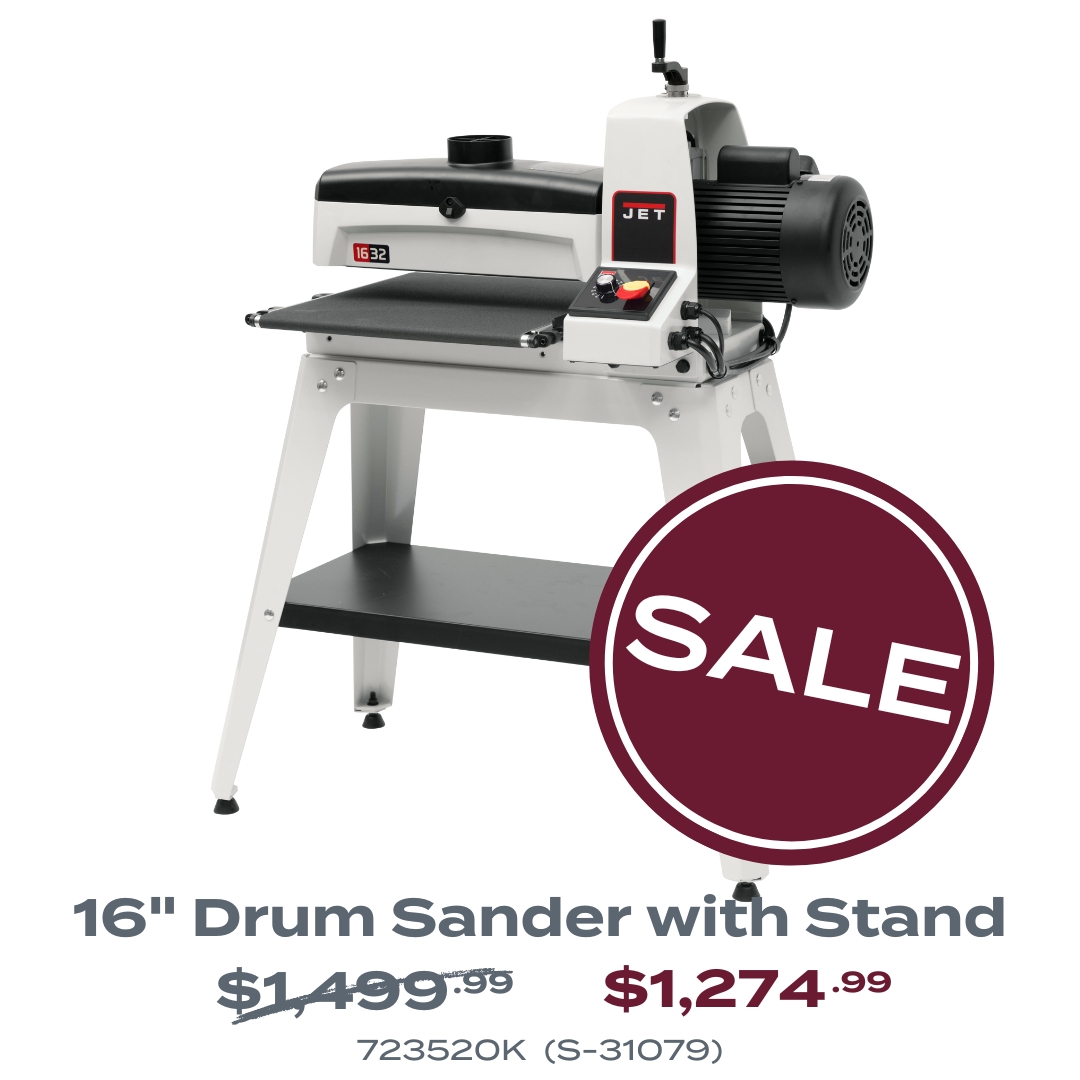 Drum Sander with Stand SALE