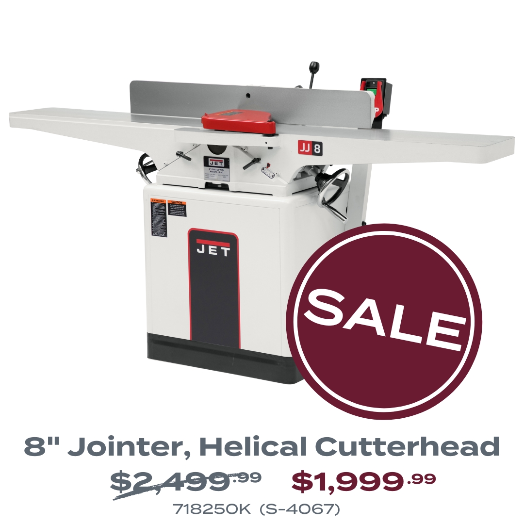 Jointer, Helical Cutterhead SALE