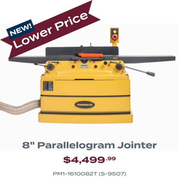 8" parallelogram jointer