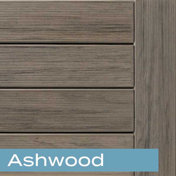 TimberTech composite decking legacy collection - ashwood