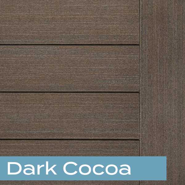 TimberTech composite decking Prime+ collection - dark cocoa