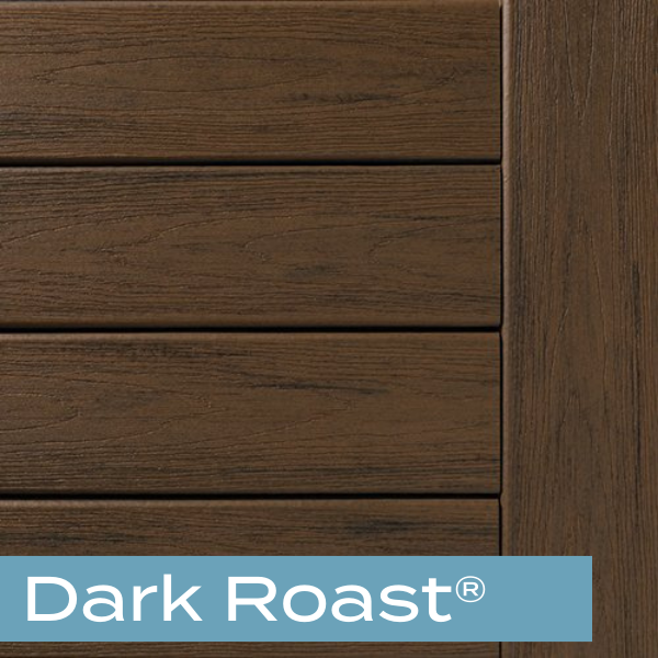 TimberTech composite decking reserve collection - dark roast