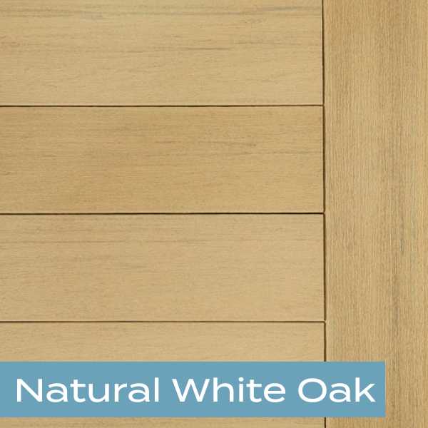 TimberTech composite decking Terrain+ collection - natural white oak