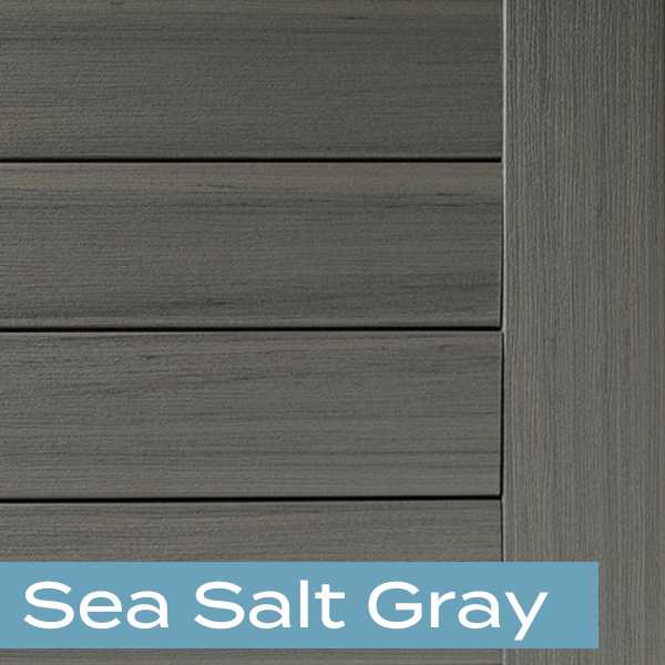 TimberTech composite decking Prime+ collection - sea salt gray