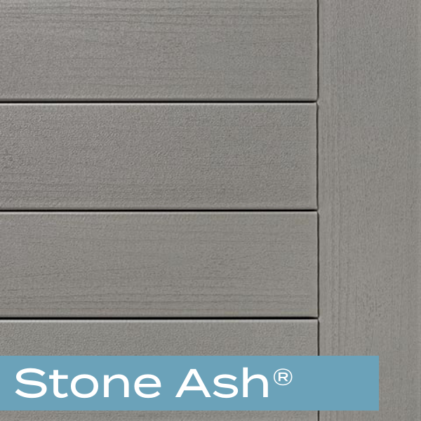 TimberTech composite decking terrain collection - stone ash