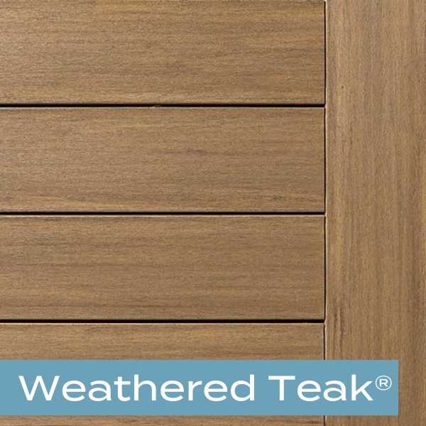 TimberTech advanced PVC vintage collection weathered teak