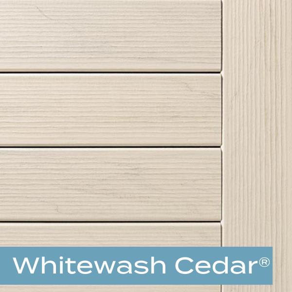 TimberTech composite decking legacy collection - whitewash cedar